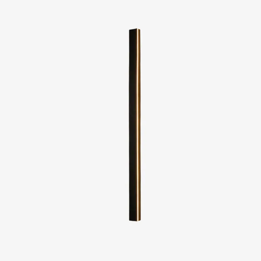 Outdoor Wall Lamp Minimalist Black Metal LED Waterproof - Image 1